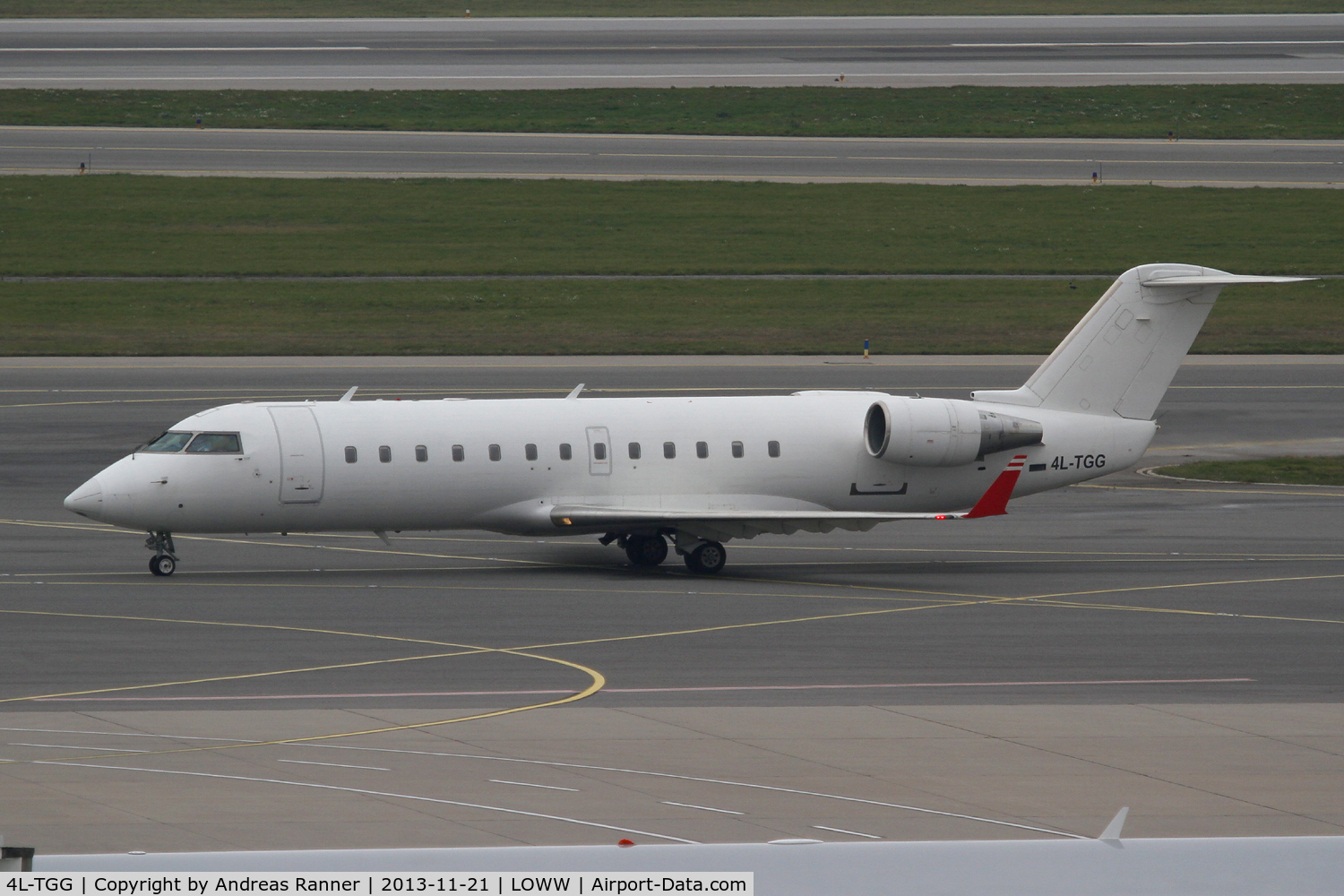 4L-TGG, 2000 Canadair CRJ-200LR (CL-600-2B19) C/N 7386, Airzena Georgian Airways CRJ200