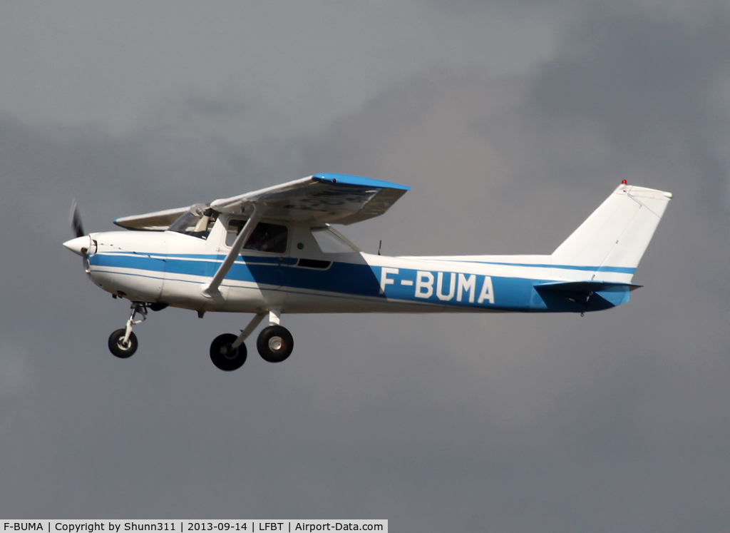 F-BUMA, Reims F150L C/N 1090, Go around rwy 20...