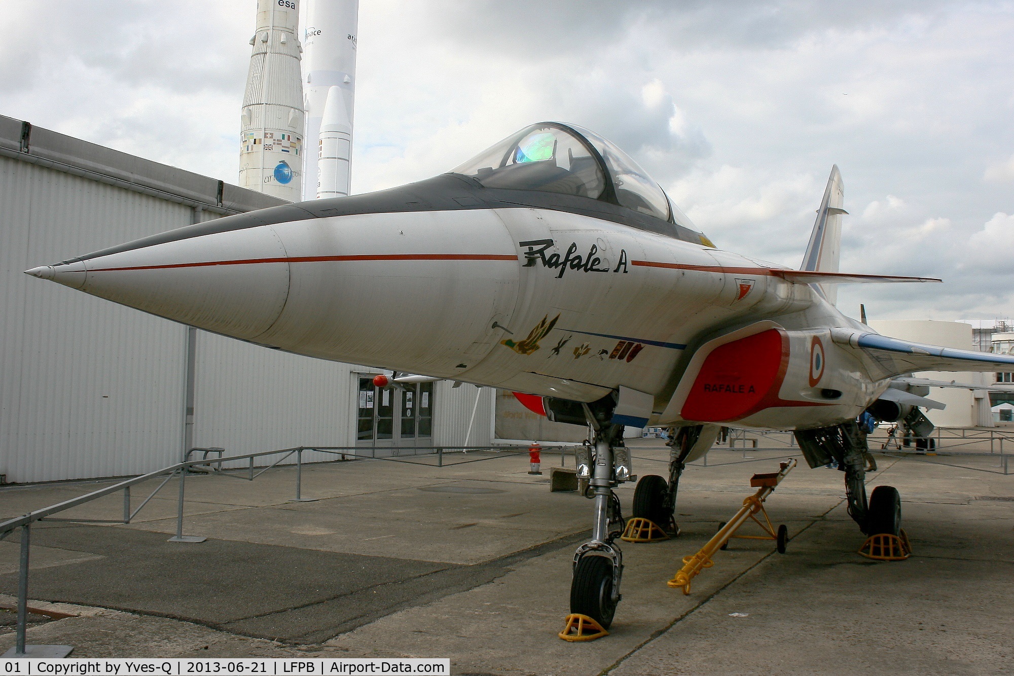 01, 1986 Dassault Rafale A C/N 01, Dassault Rafale A, Static Display Air & Space Museum Paris-Le Bourget (LFPB)