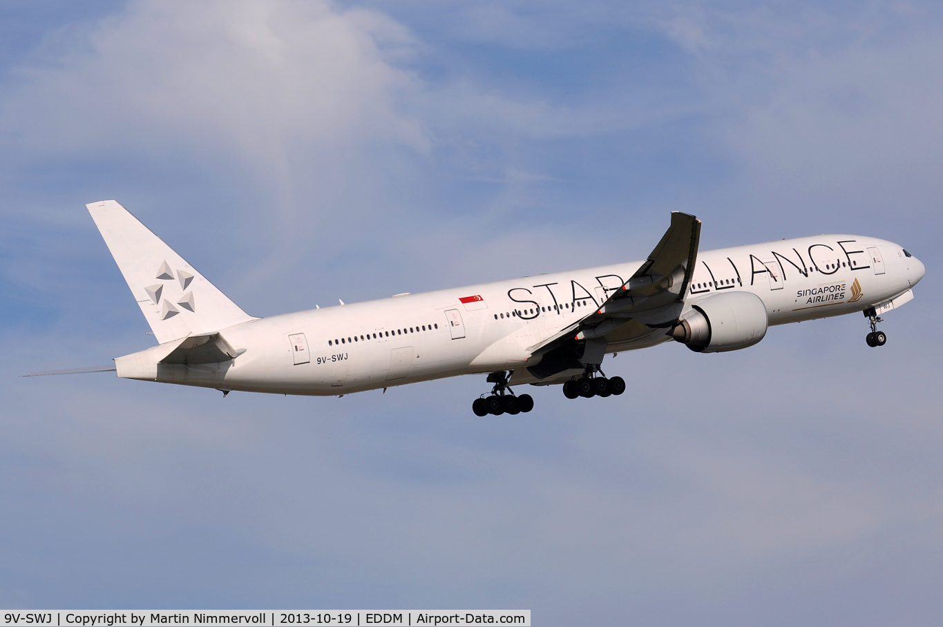 9V-SWJ, 2007 Boeing 777-312/ER C/N 34575, Singapore Airlines - Star Alliance