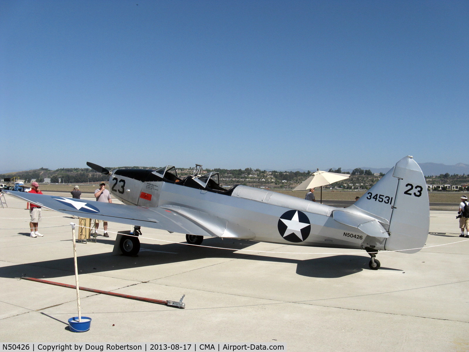 N50426, 1943 Fairchild M-62A-3 Cornell II C/N T43-5197, 1943 Fairchild M-62A as PT-19, Fairchild Ranger 6-440C-5 200 Hp inverted in-line engine