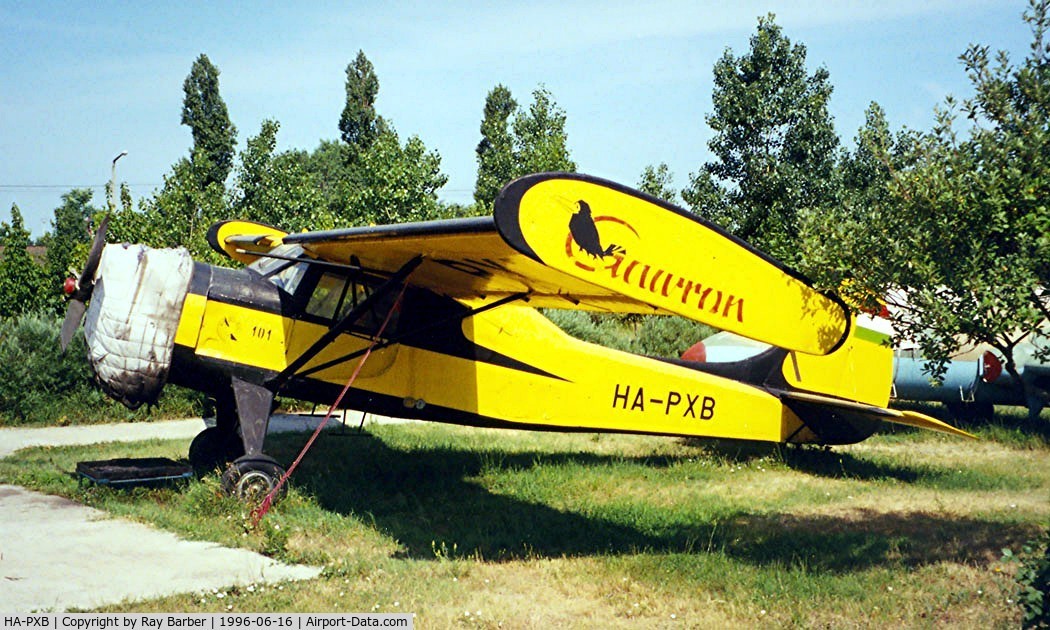 HA-PXB, 1962 PZL-Okecie PZL-101A Gawron C/N 52066, PZL-Okecie PZL-101A Gawron [52066] Budapest-Csepel 16/06/1996