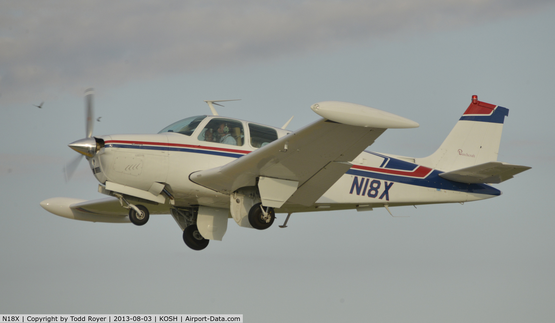 N18X, 1978 Beech A36 Bonanza 36 C/N E-1353, Airventure 2013