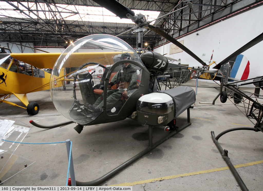 160, Agusta AB-47G-2 C/N 160, Preserved inside Dax ALAT Museum...