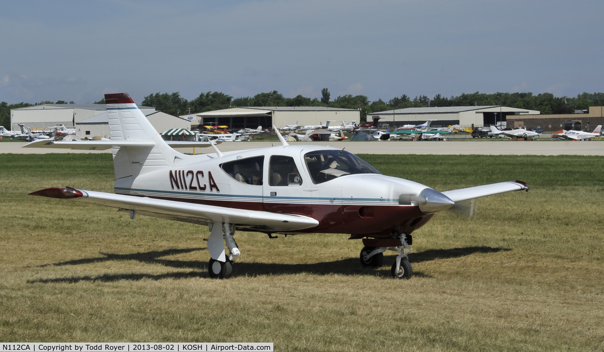 N112CA, 1972 Aero Commander 112 C/N 23, Airventure 2013