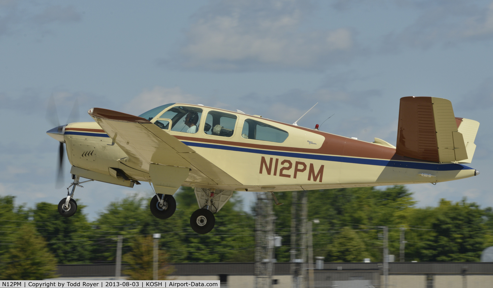 N12PM, 1964 Beech S35 Bonanza C/N D-7514, Airventure 2013
