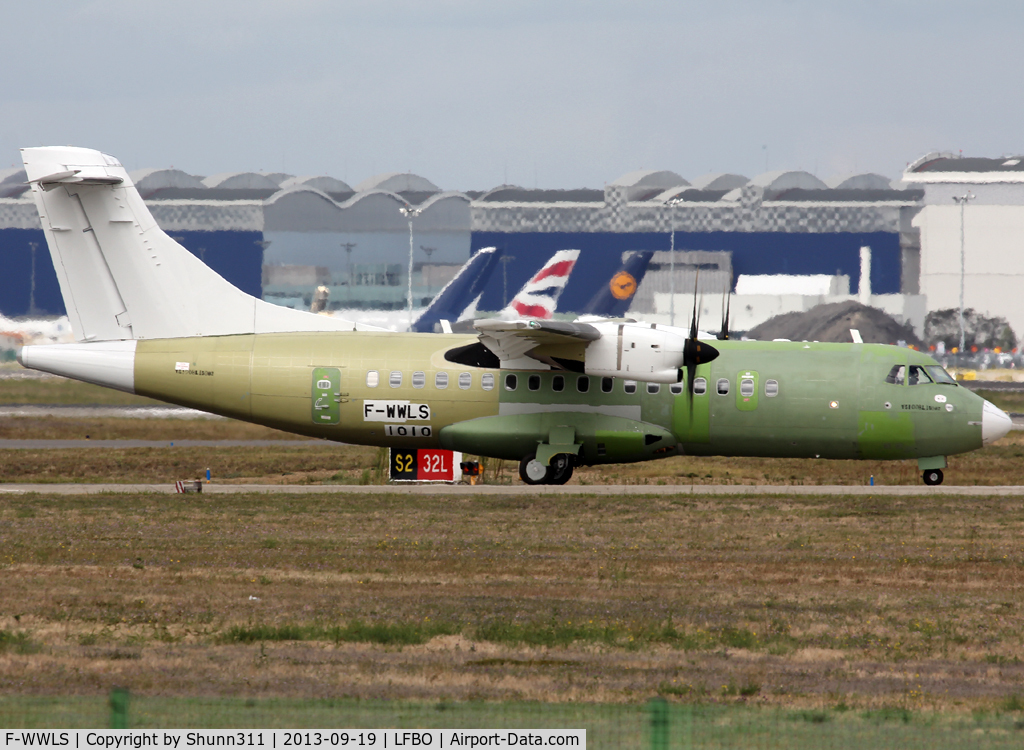 F-WWLS, 2013 ATR 42-600 C/N 1010, C/n 1010 - For LIAT