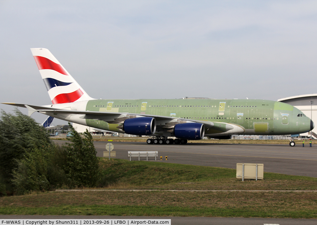 F-WWAS, 2013 Airbus A380-841 C/N 148, C/n 0148 - For British Airways