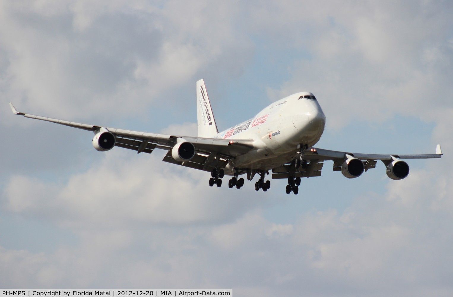 PH-MPS, 1990 Boeing 747-412 C/N 24066, Safari Connection 747-400 joint venture with KLM Cargo and Kenya Airways Cargo