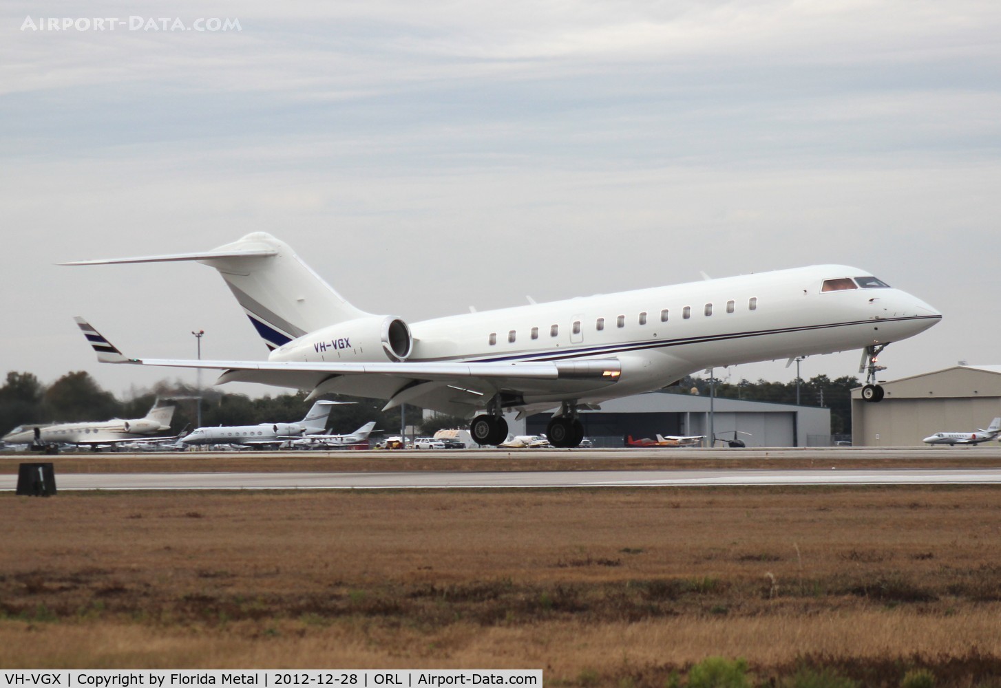 VH-VGX, 2001 Bombardier BD-700-1A10 Global Express C/N 9079, Global Express from Australia