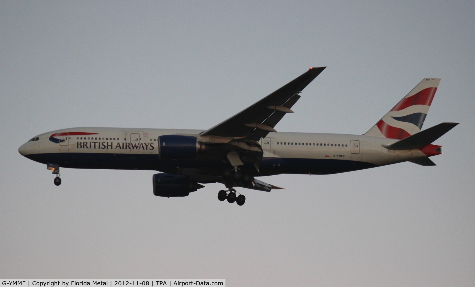 G-YMMF, 2000 Boeing 777-236 C/N 30307, British 777-200