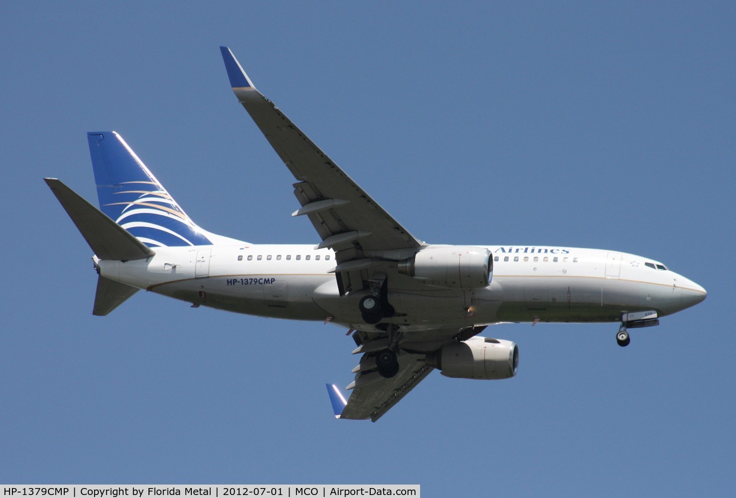 HP-1379CMP, 2002 Boeing 737-7V3 C/N 30463, Copa 737-700