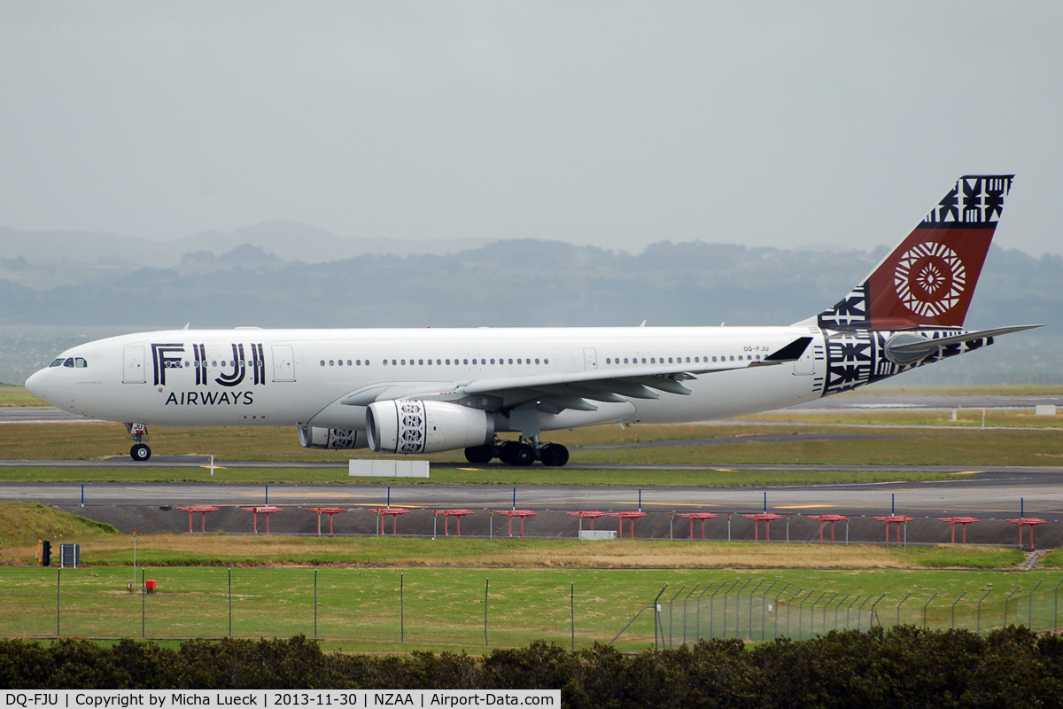 DQ-FJU, 2013 Airbus A330-243 C/N 1416, At Auckland