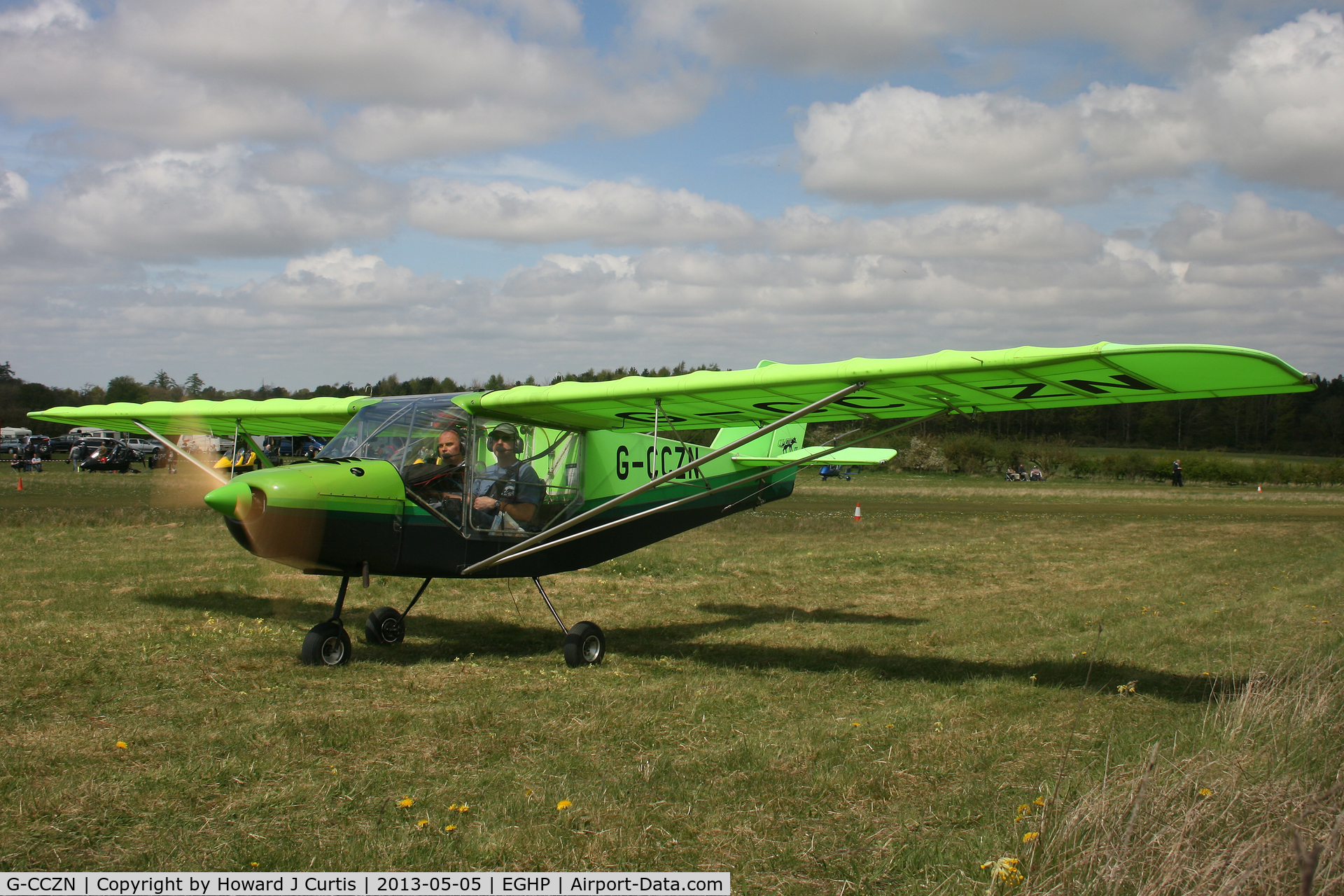 G-CCZN, 2005 Rans S-6ES Coyote II C/N PFA 204-14275, Privately owned. At the Microlight Trade Fair.