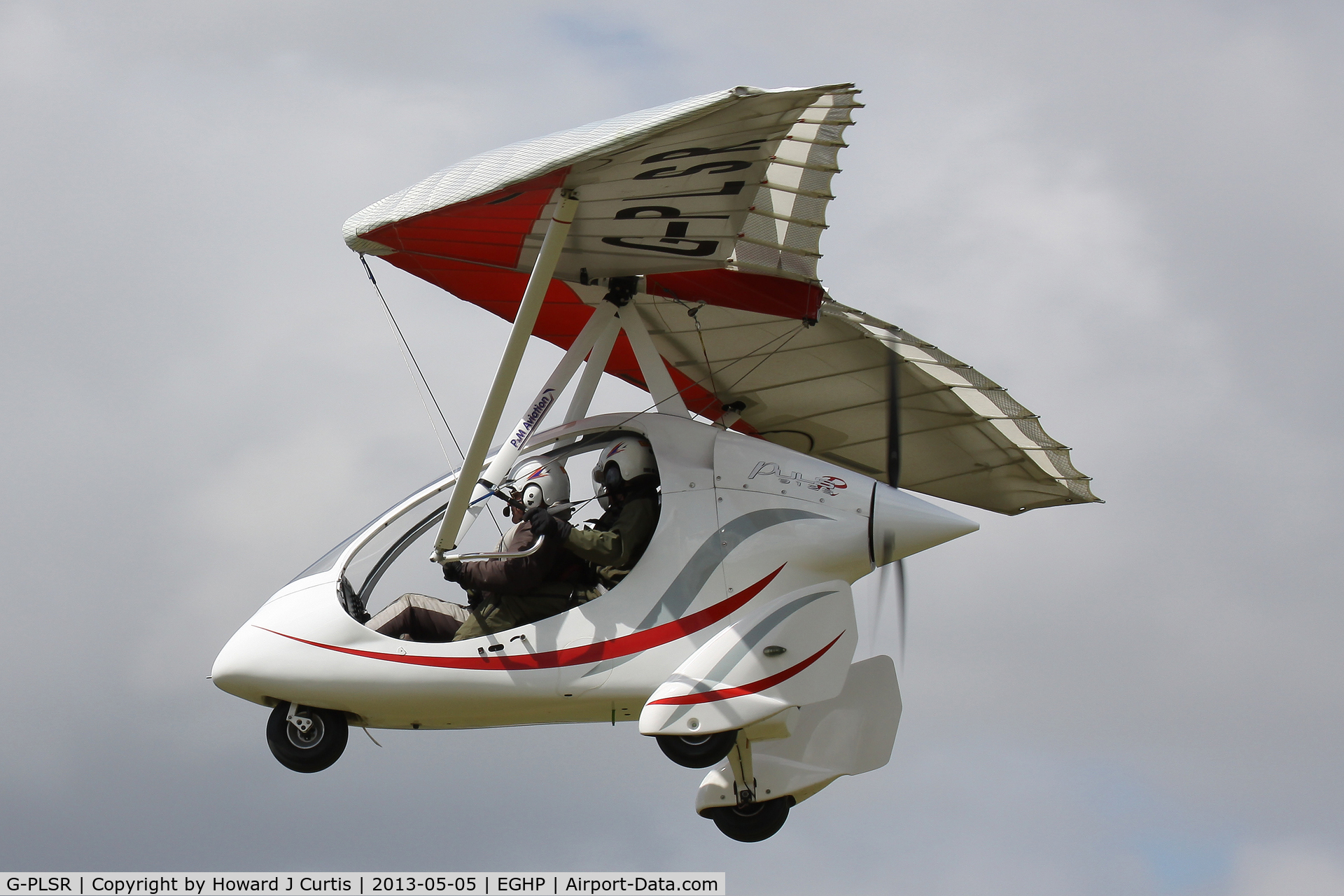 G-PLSR, 2011 P&M Aviation PulsR C/N 8607, Privately owned. At the Microlight Trade Fair.