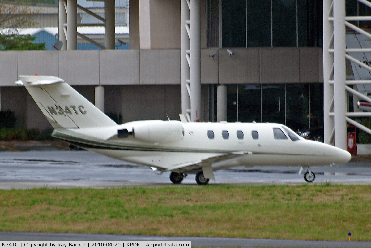 N34TC, 1994 Cessna 525 CitationJet C/N 5250083, Cessna Citation Jet [525-0083] Atlanta-Dekalb Peachtree~N 20/04/2010