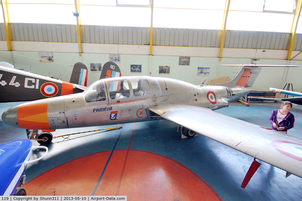 119, Morane-Saulnier MS.760 Paris C/N 119, C/n 119 - Preserved inside St-Victoret Museum