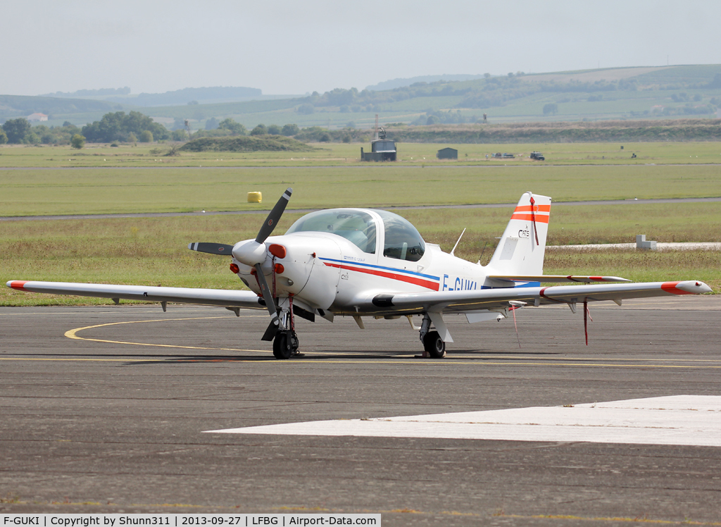 F-GUKI, Grob G-120A-F C/N 85043, Displayed during Cognac AFB Spotter Day 2013