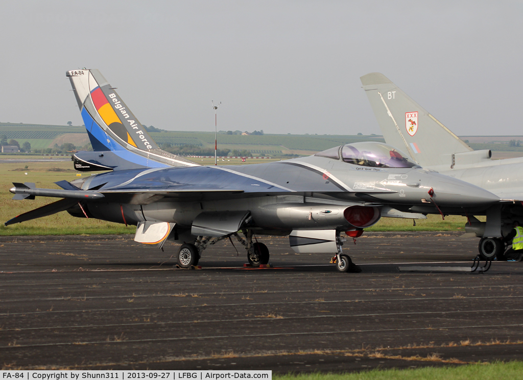 FA-84, 1980 SABCA F-16AM Fighting Falcon C/N 6H-84, Participant of the Cognac AFB Spotter Day 2013