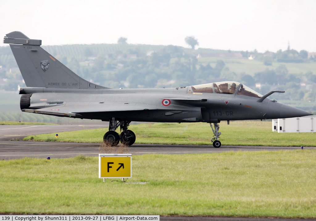 139, 2012 Dassault Rafale C C/N 139, Participant of the Cognac AFB Spotter Day 2013