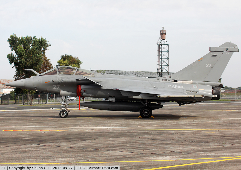 27, 2011 Dassault Rafale M C/N 27, Participant of the Cognac AFB Spotter Day 2013