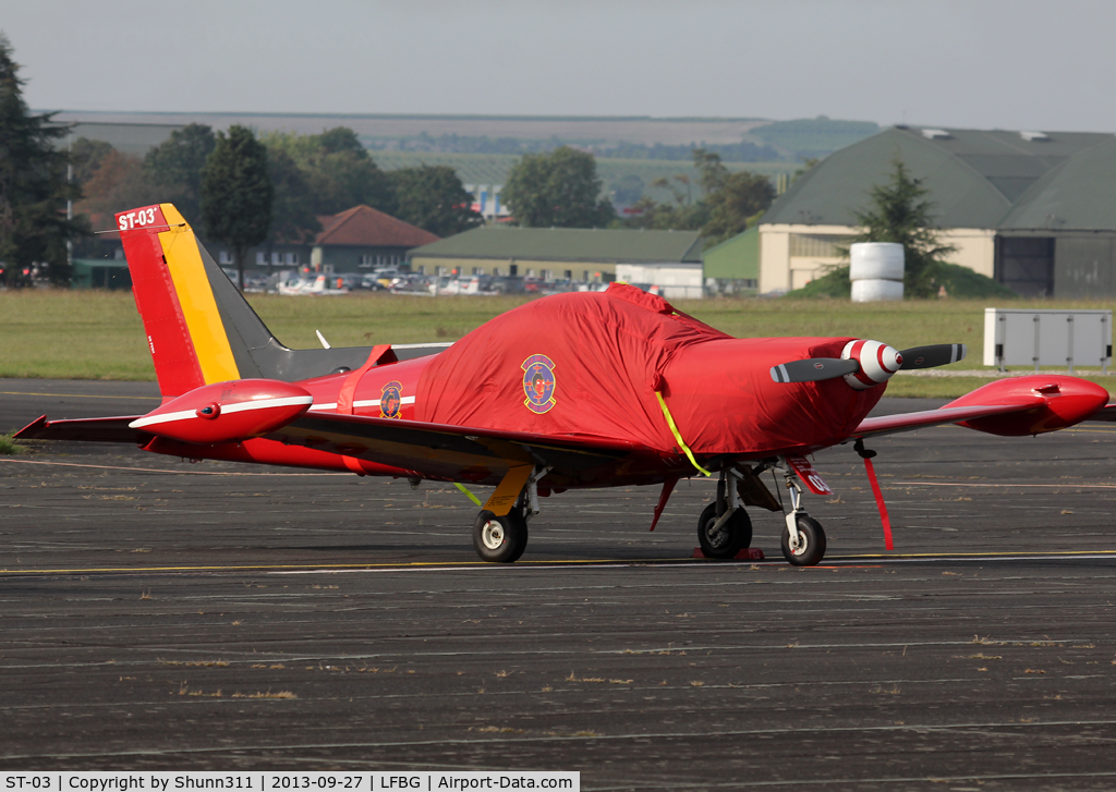 ST-03, SIAI-Marchetti SF-260MB C/N 10-03, Participant of the Cognac AFB Spotter Day 2013