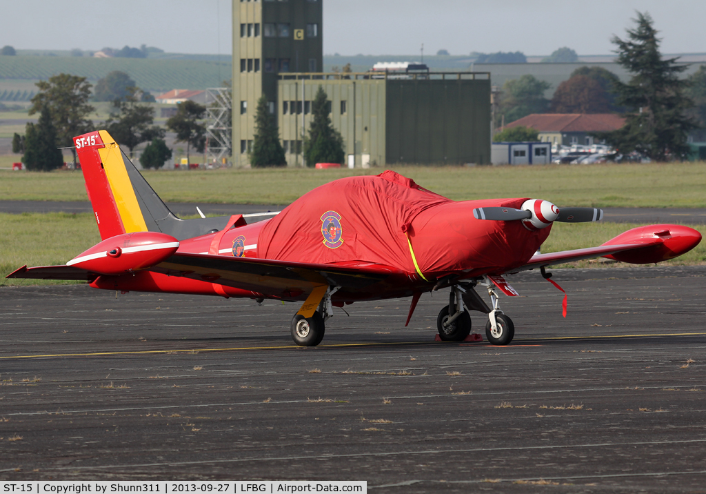 ST-15, SIAI-Marchetti SF-260M+ C/N 10-15, Participant of the Cognac AFB Spotter Day 2013