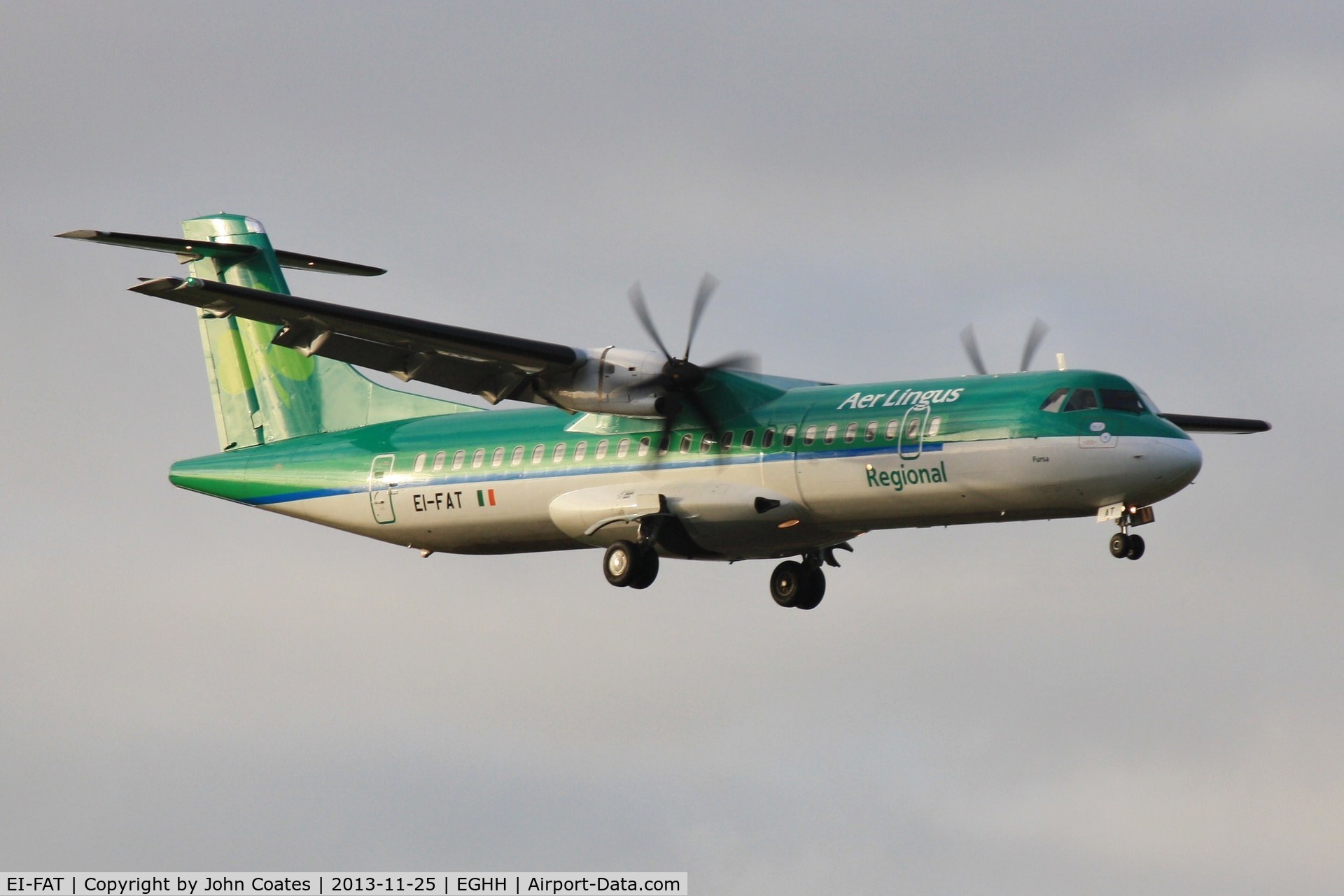 EI-FAT, 2013 ATR 72-600 (72-212A) C/N 1097, Finals to 08