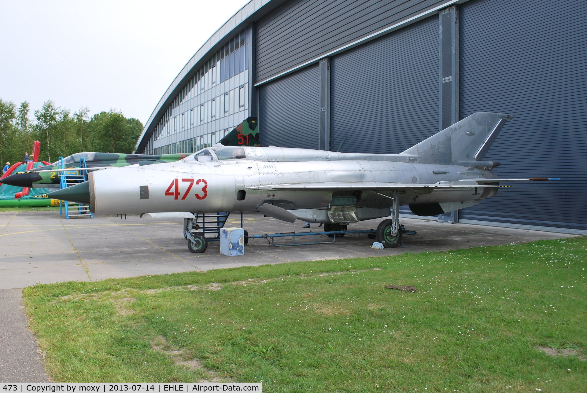 473, Mikoyan-Gurevich MiG-21PFM C/N 94A7006, MiG-21PFM at Lelystad