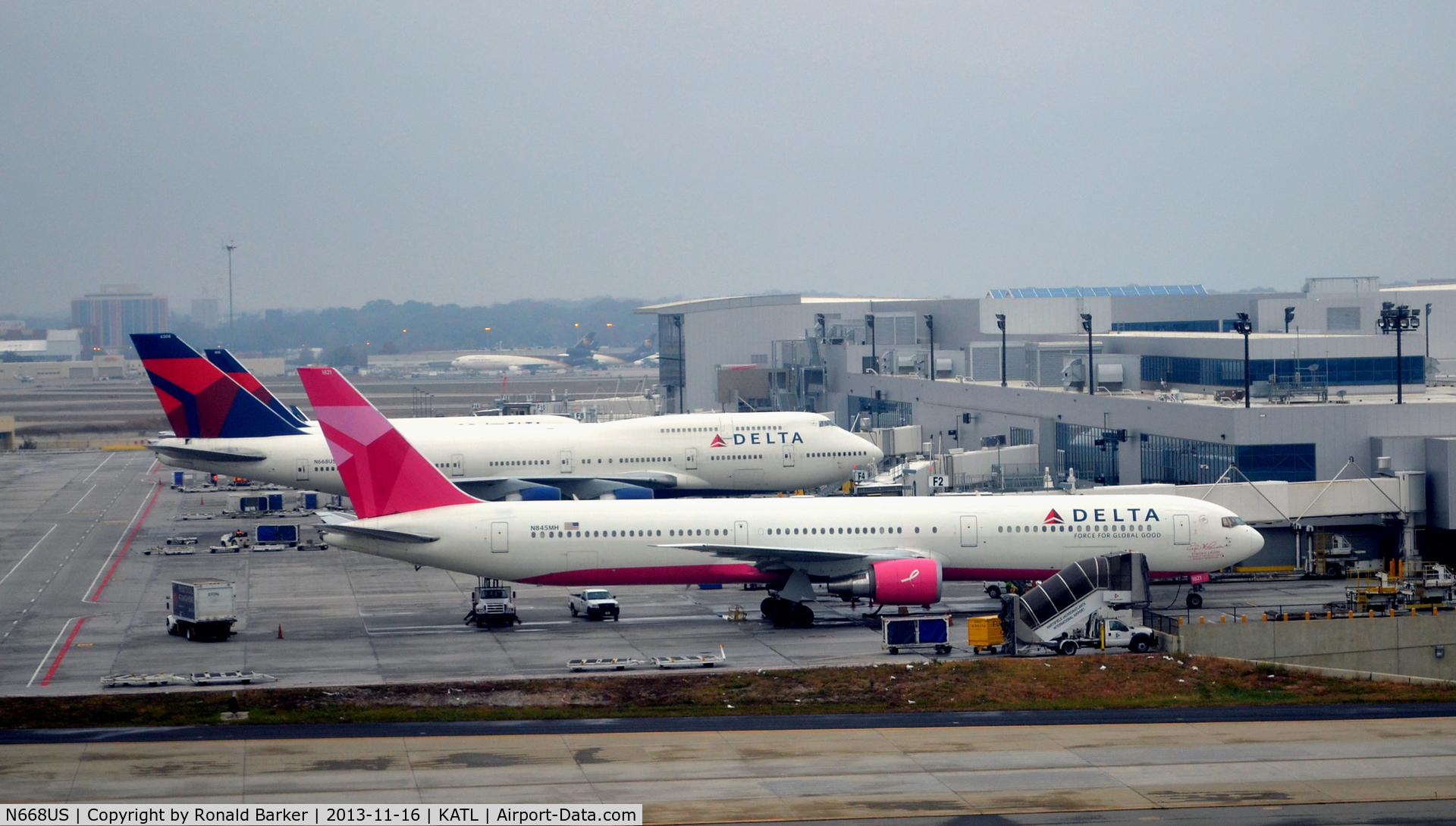 N668US, 1990 Boeing 747-451 C/N 24223, Atlanta