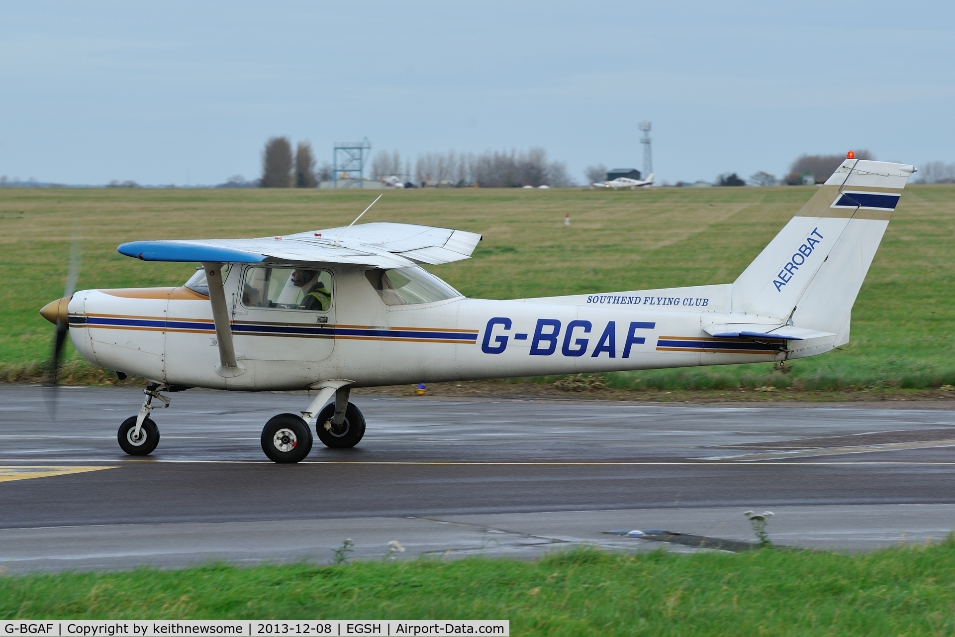 G-BGAF, 1978 Reims FA152 Aerobat C/N 0349, Nice visitor !