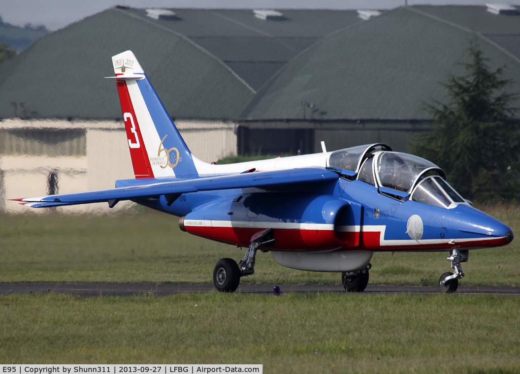 E95, Dassault-Dornier Alpha Jet E C/N E95, Participant of the Cognac AFB Spotter Day 2013