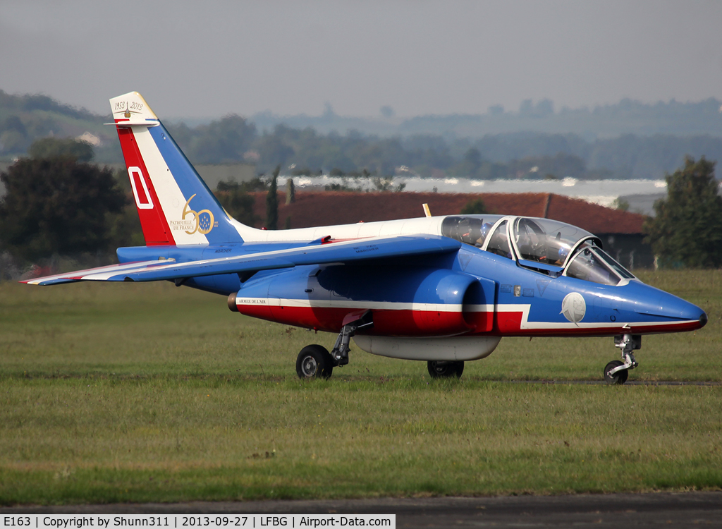 E163, Dassault-Dornier Alpha Jet E C/N E163, Participant of the Cognac AFB Spotter Day 2013