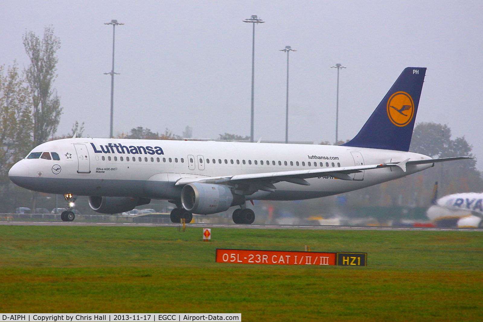 D-AIPH, 1989 Airbus A320-211 C/N 0086, Lufthansa