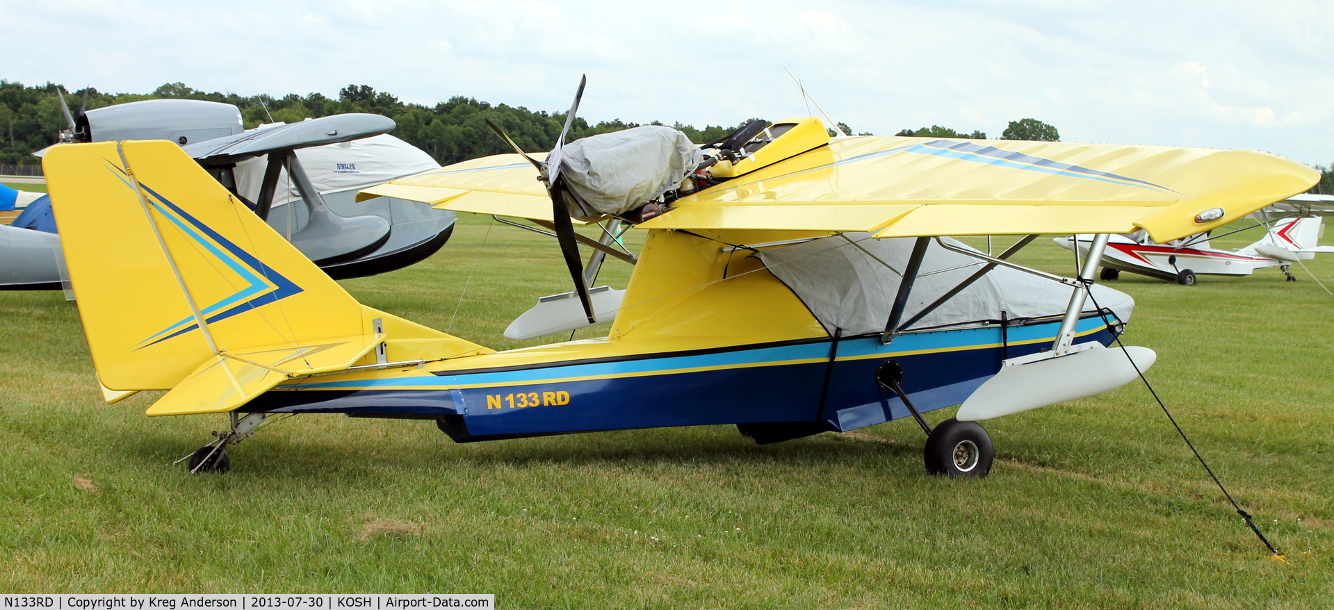 N133RD, 2007 Progressive Aerodyne Searey C/N 1DK396C, EAA AirVenture 2013