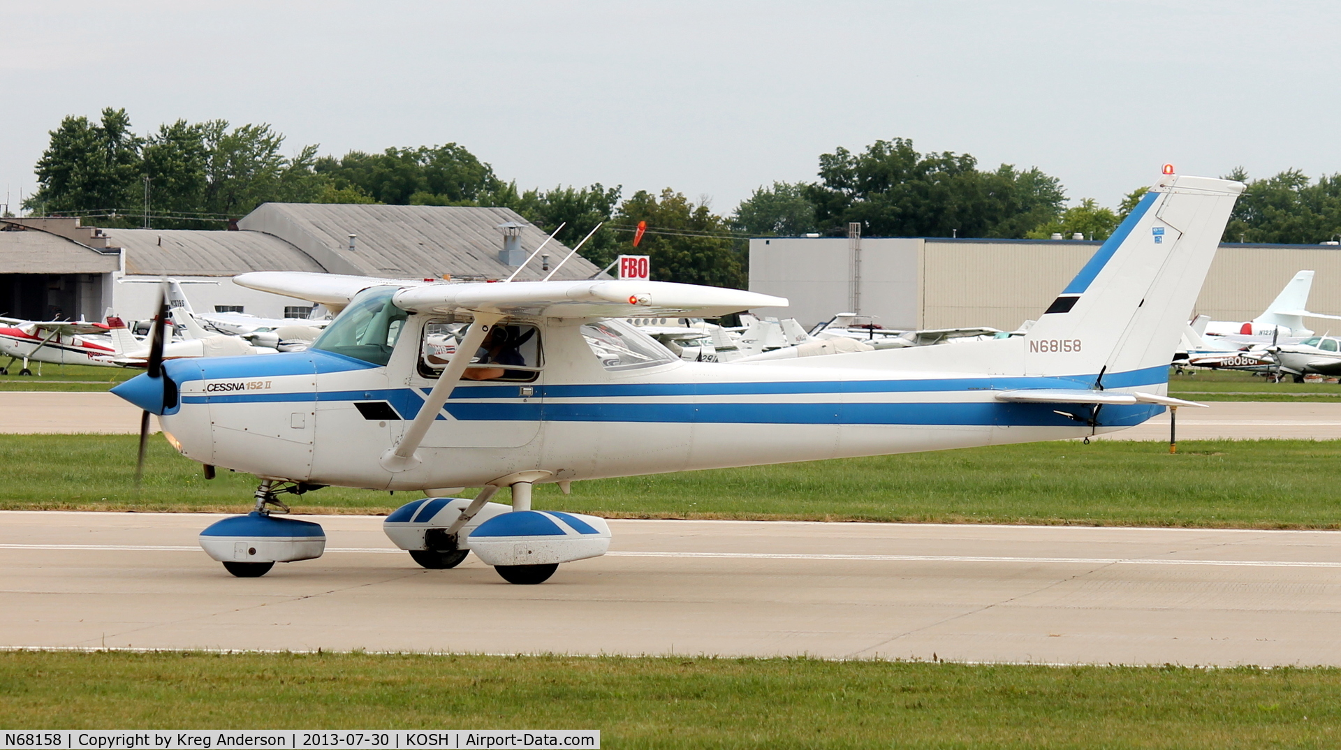N68158, 1978 Cessna 152 C/N 15282154, EAA AirVenture 2013