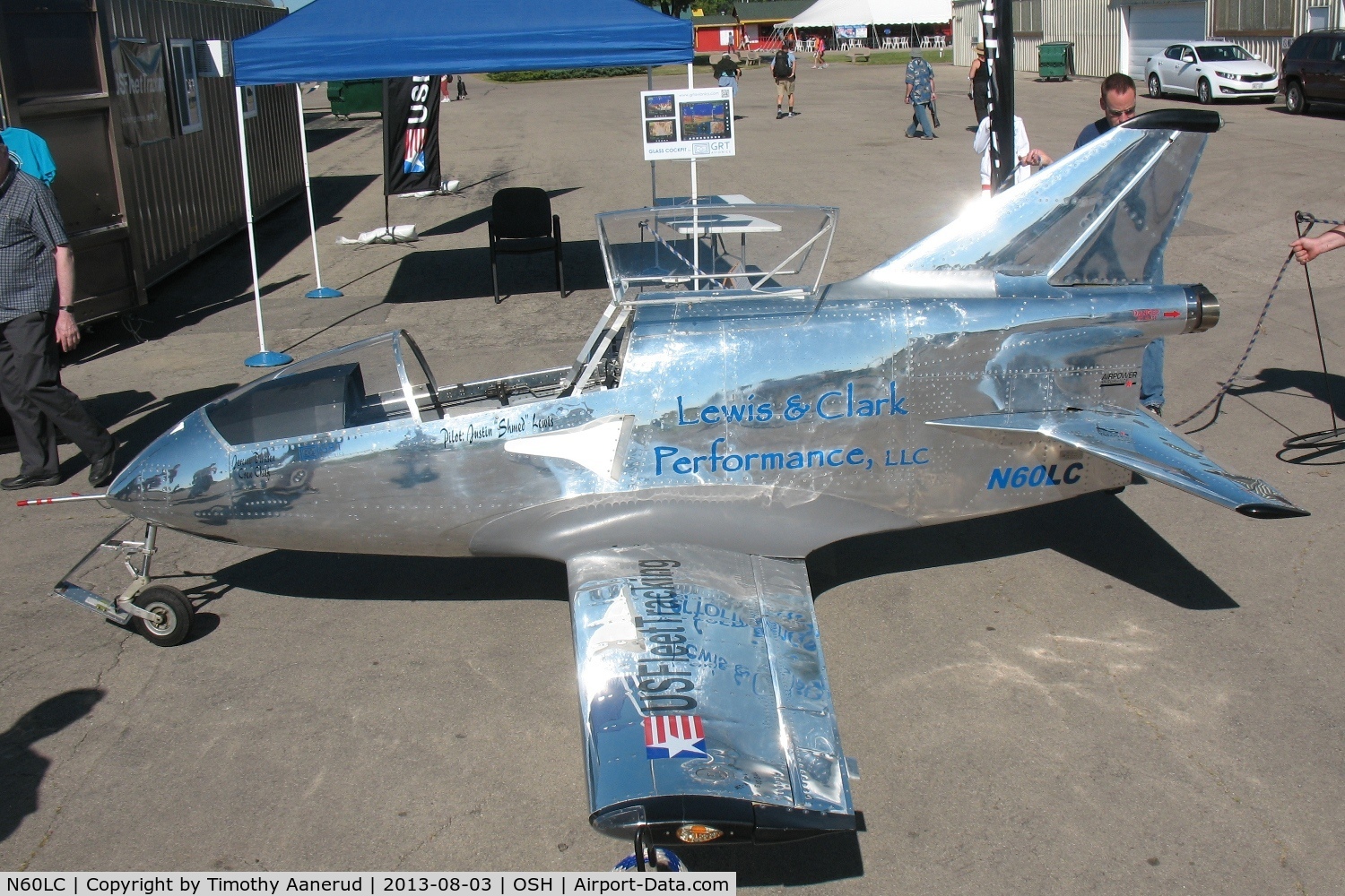 N60LC, 2010 Bede BD-5J Acrostar Jet C/N 2010701, FLS MICROJET, c/n: 2010701