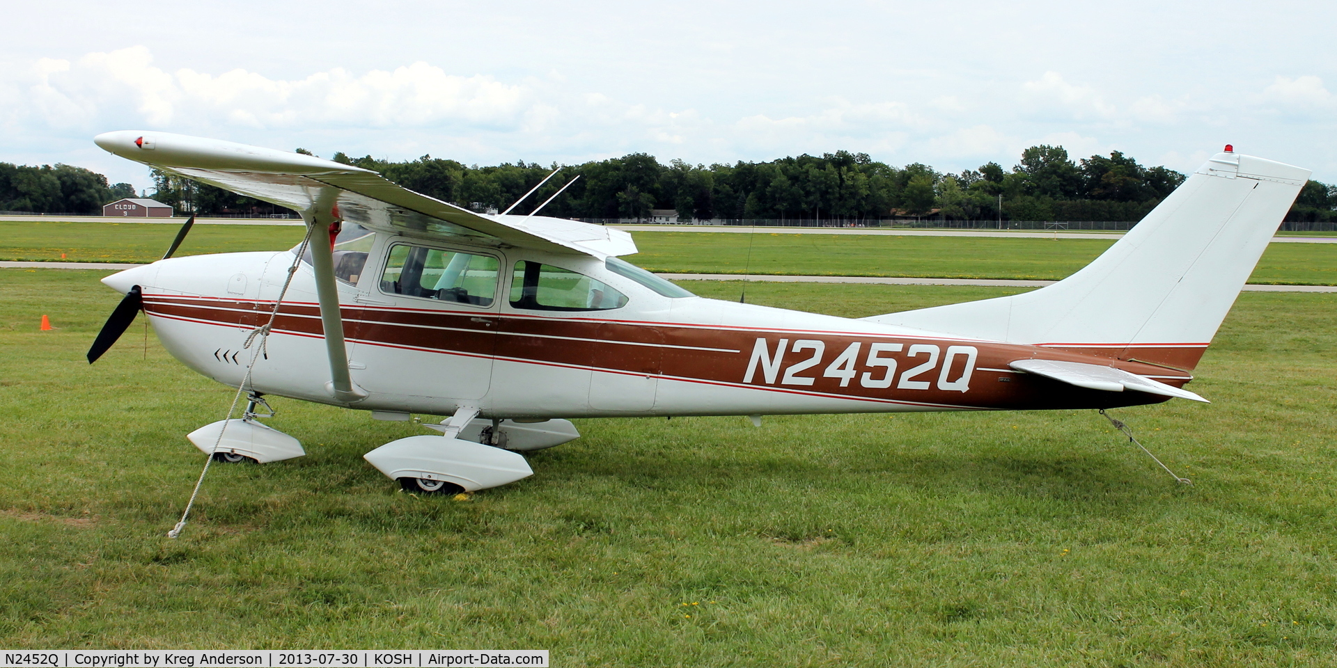 N2452Q, 1966 Cessna 182K Skylane C/N 18257652, EAA AirVenture 2013