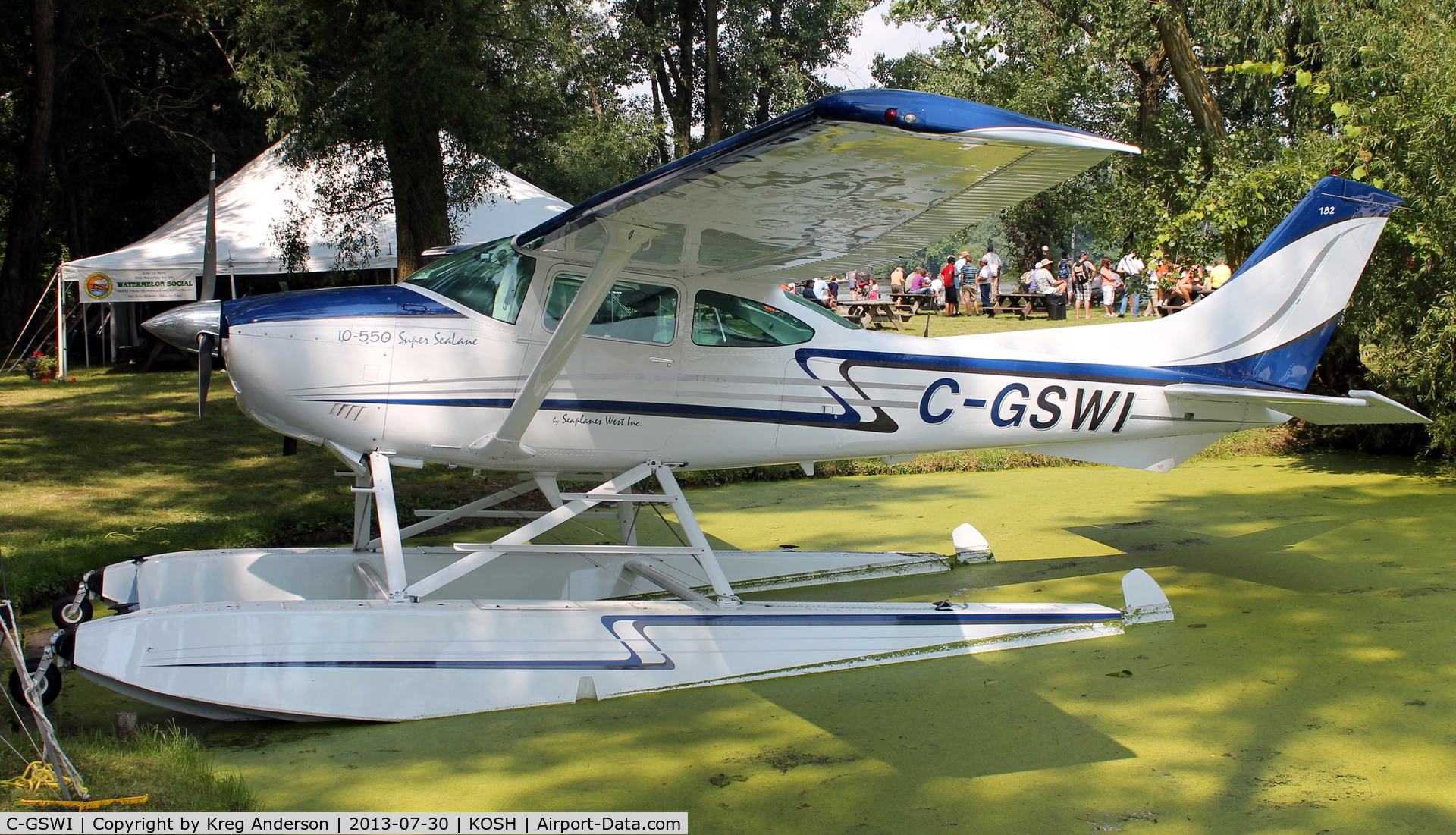 C-GSWI, 1976 Cessna 182P Skylane C/N 18264982, EAA AirVenture 2013