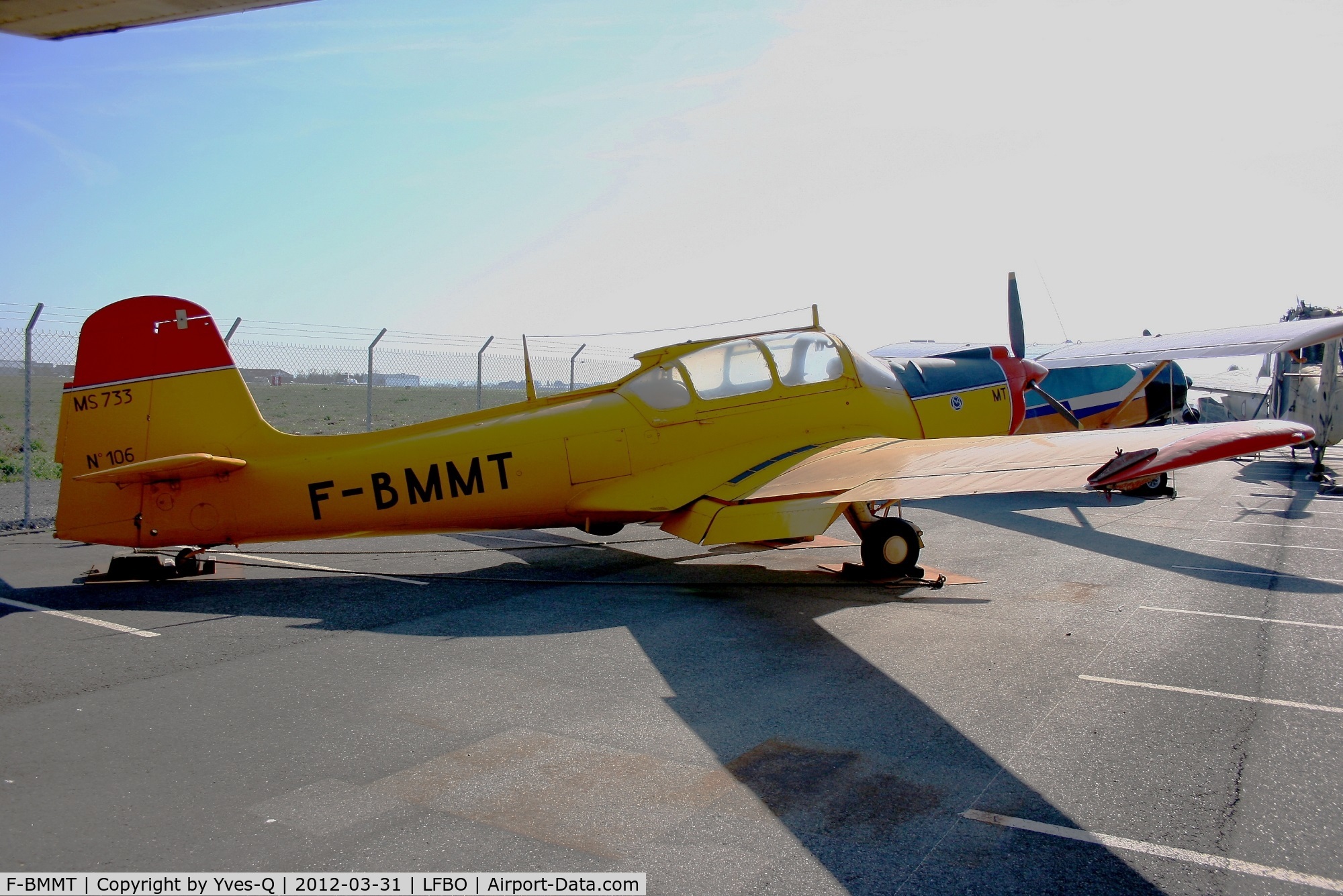 F-BMMT, Morane-Saulnier MS-733 Alcyon C/N 106, Morane-Saulnier MS-733 Alcyon, Les Ailes Anciennes Toulouse-Blagnac Airport (LFBO)