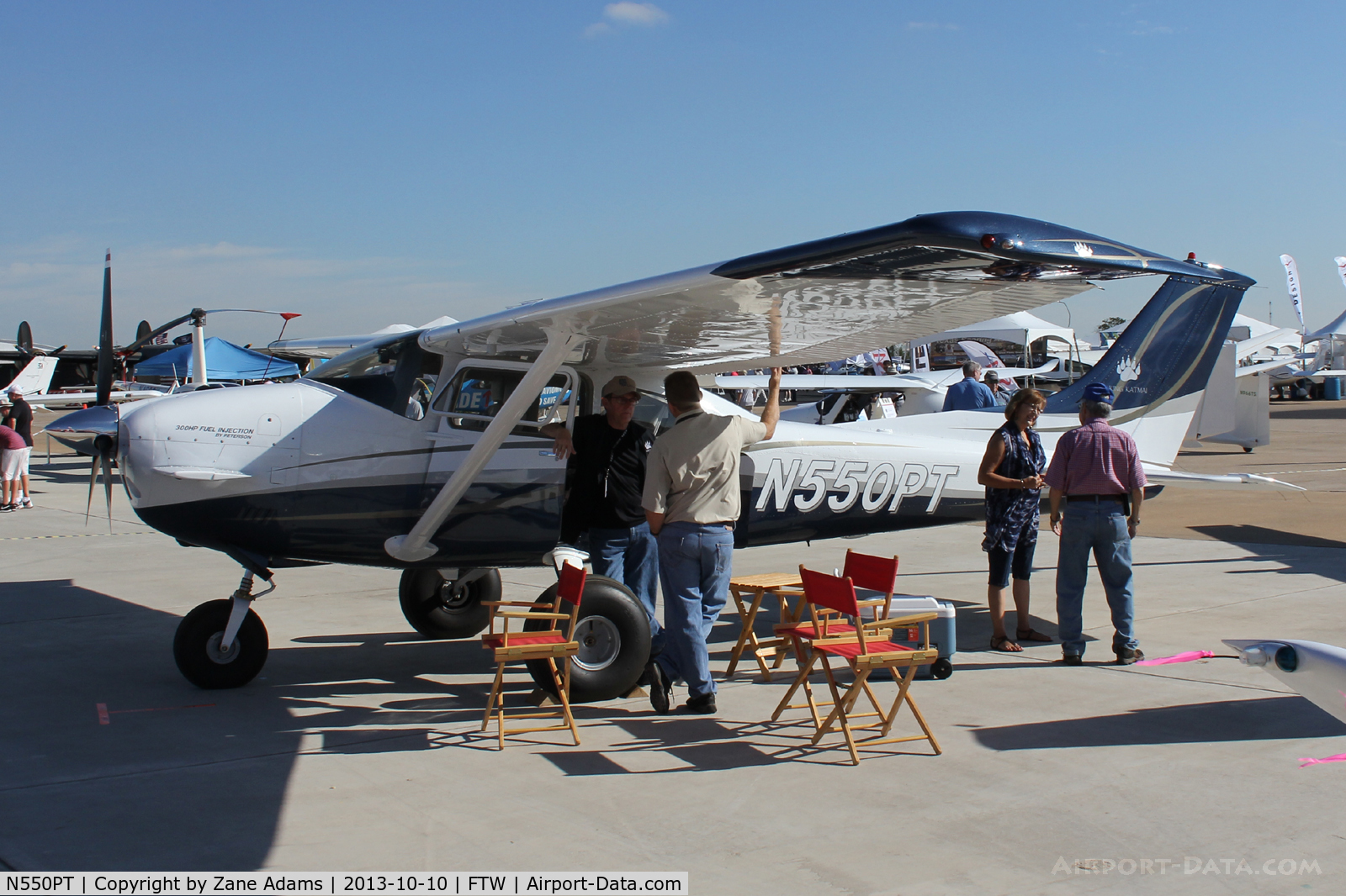 N550PT, Cessna 182Q Skylane C/N 18267311, AOPA Airportfest 2013 at Meacham Field - Fort Worth, TX