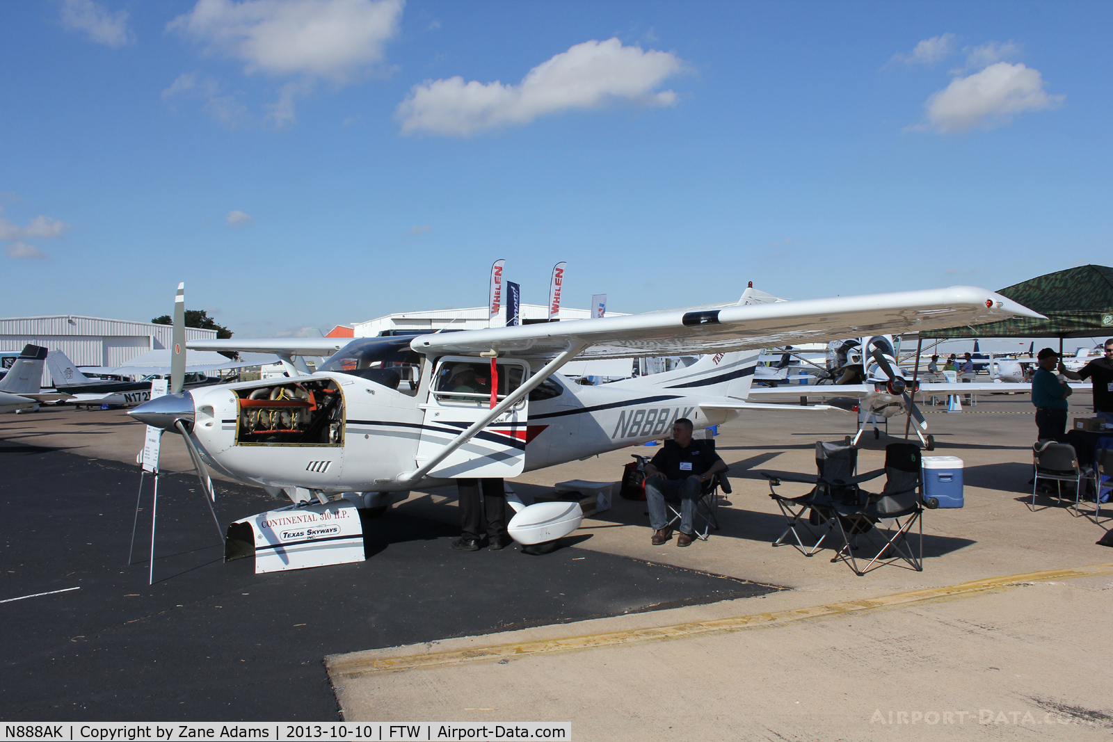 N888AK, 1998 Cessna 182S Skylane C/N 18280284, AOPA Airportfest 2013 at Meacham Field - Fort Worth, TX