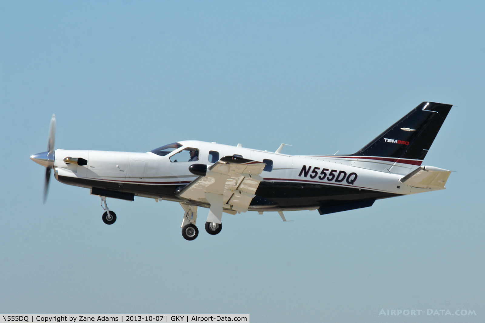 N555DQ, 2012 Socata TBM-850 C/N 611, At Arlington Municipal Airport