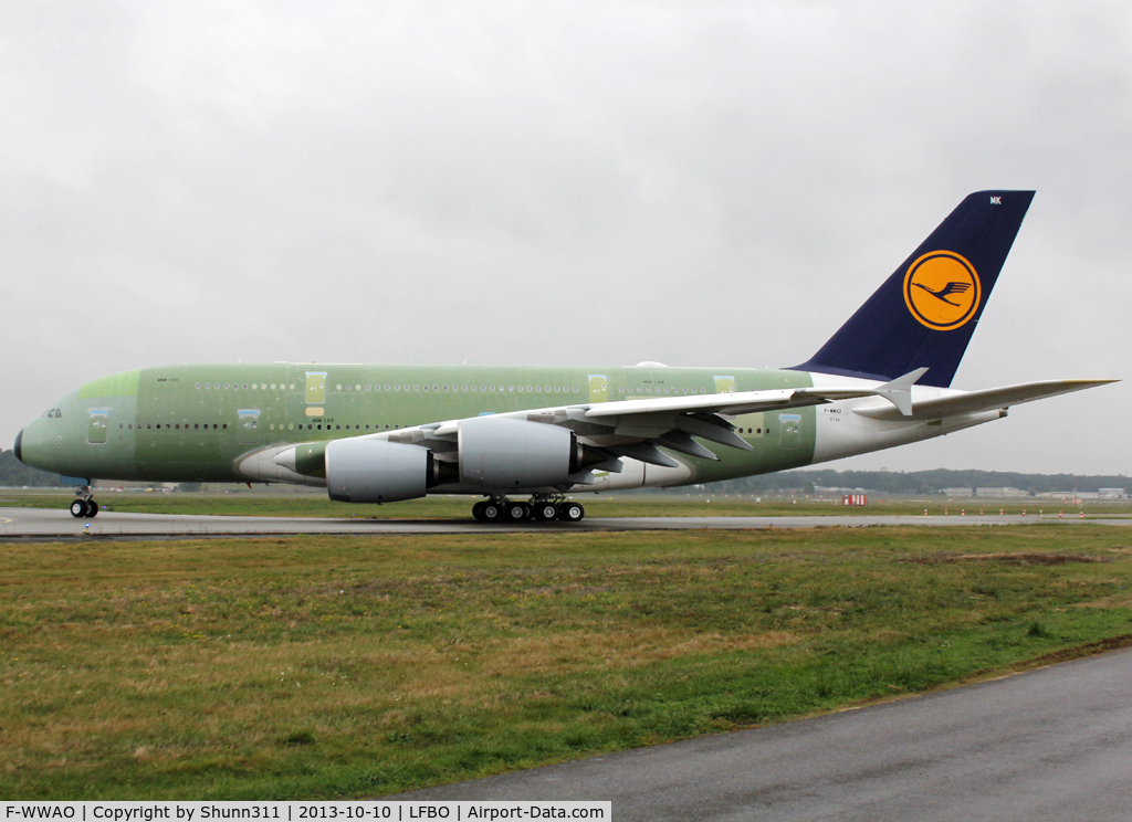 F-WWAO, 2013 Airbus A380-841 C/N 146, C/n 0146 - For Lufthansa as D-AIMK