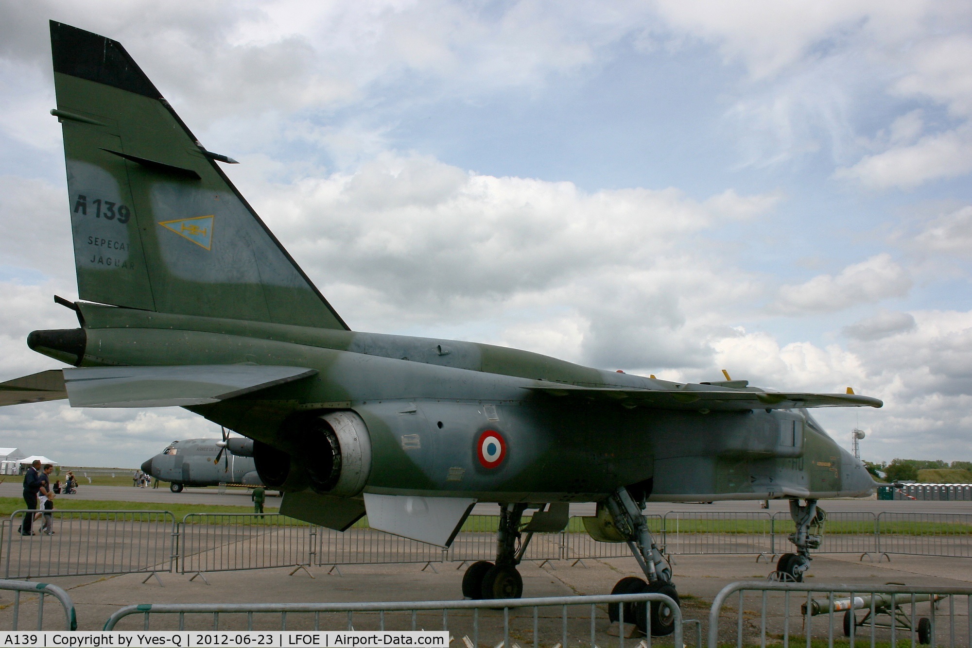 A139, Sepecat Jaguar A C/N A139, Sepecat Jaguar A, Euvreux-Fauville Air Base 105 (LFOE) open day 2012.