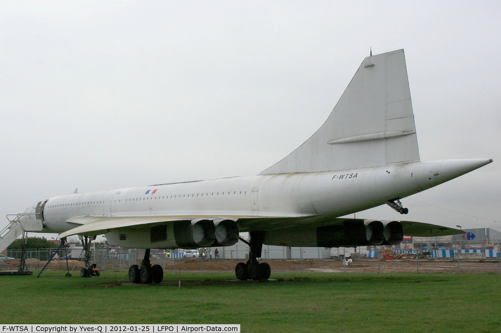 F-WTSA, 1973 Aerospatiale-BAC Concorde 101 C/N 02, Aerospatiale-BAC Concorde 102, Delta Athis Museum, Paray near Paris-Orly Airport.