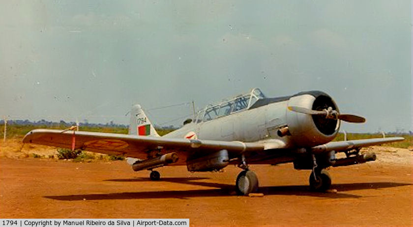 1794, 1944 Noorduyn AT-16 Harvard IIB C/N 14A-2268, Portuguese Air Force 1794