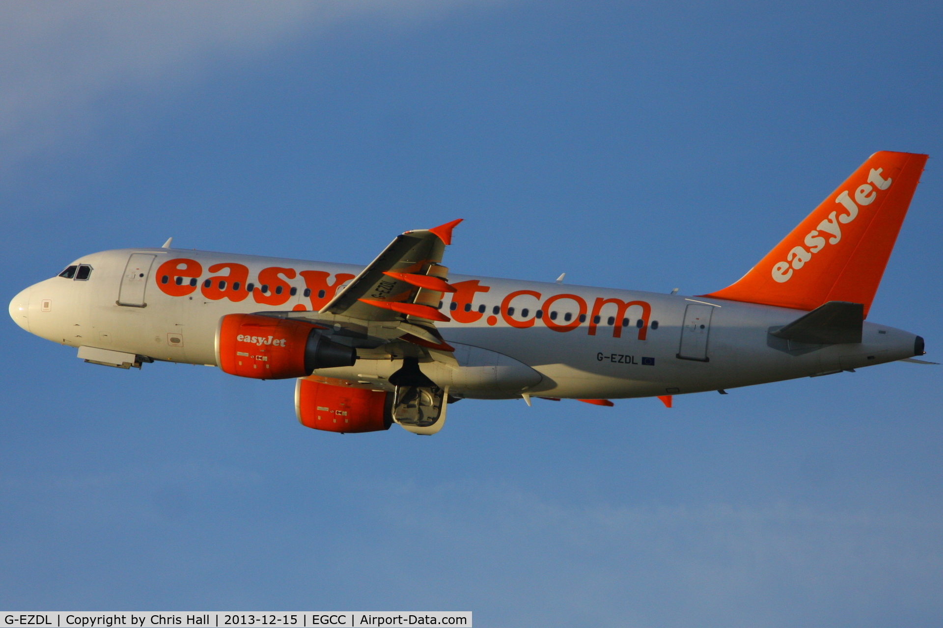 G-EZDL, 2008 Airbus A319-111 C/N 3569, easyJet