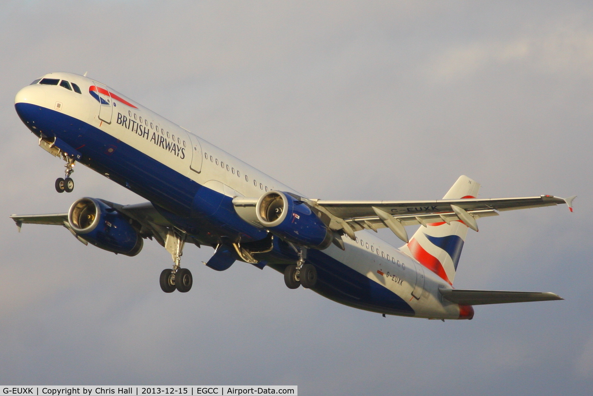 G-EUXK, 2007 Airbus A321-231 C/N 3235, British Airways