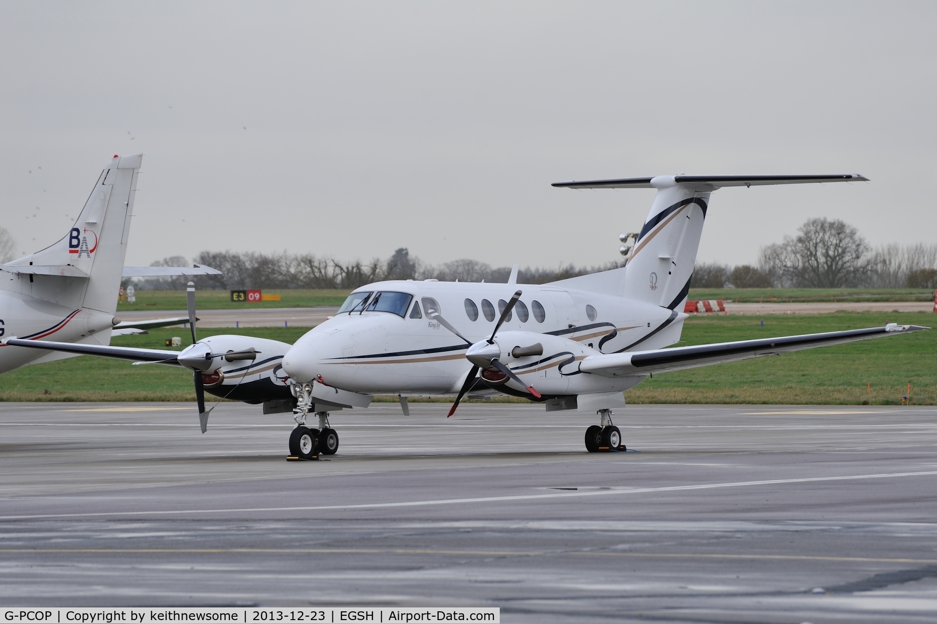 G-PCOP, 2004 Raytheon B200 King Air C/N BB-1860, Parked following overnight stay !